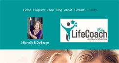 Desktop Screenshot of lifecoach-usa.com